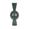 Metalna vaza 60x25 cm zelena
