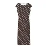 Pull&Bear Obleka rjava/bela