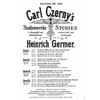 CZERNY/GERMER:KLAVIER ETUDEN 3
