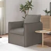 vidaXL Kavč Taupe 195 x 82 x 85 cm Kovina