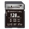 Exascend Essential UHS-I SD card, V30,128GB