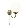 Där Lighting BAR0775 - Zidna lampa za kupatilo BARCLAY 1xE14/40W/230V IP44 mesing