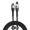 Baseus Zinc USB Type C - Lightning magnetski kabel Power Delivery 20 W 2 m crna