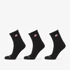 Nogavice New Balance Red Patch Logo Ankle 3-Pack Black S