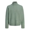 JACK & JONES Pulover JORNORREBRO večbarvno zelena