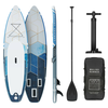 Capital Sports Lanikai Cruiser 9.8 napihljivi paddleboard, Siva/Bela - Capital Sports