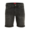 JACK & JONES Kavbojke JJIRick JJFox črn denim