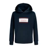 Jack & Jones Junior Majica JJBuster temno modra / rdeča / bela