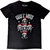 Guns N Roses Majica Appetite Christmas Unisex Black M