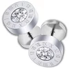 Uhani JEWELRY & WATCHES - Circle Silver - L467_Silver
