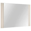 Xora STENSKO OGLEDALO, 100/70/2 cm steklo, leseni material