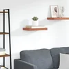 Polica na zidu Zidne Crvena 40 x 23,5 x 4 cm Konstruirano drvo