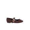 Trendyol Shoes Ženske baletanke Takss26Be00004, Smeđe