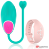 VIBRACIJSKI JAJČEK Wearwatch Watchme Aquamarine/coral