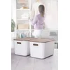 Evila Originals Set kutija za skladištenje, 2 komada, Beli