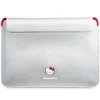 shumee Torba za prenosnik Hello Kitty 14 s srebrnim kovinskim logotipom