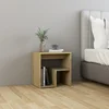 Vidaxl vidaXL Nočna omarica, hrast sonoma, 40x30x40 cm, material na osnovi lesa