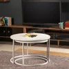 Lessentiel Maison Set klub stolova, 2 komada Tambur Beli