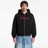 Mikina Dime Classic Veins Zip Hoodie UNISEX Black XXL