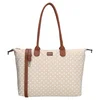 Charm London Buckingham 22521 Dots wit op taupe