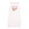 GUESS Obleka INTERLOCK  rumena / zelena / roza / bela