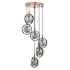 Opviq Luster Av-1850-6T-Bsy, 140cm, 40 cm, 6xE14, Crni