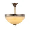 Brilagi - Luster na šipci DAHLIA 3xE27/40W/230V prečnik 37 cm mesing