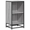 Ormar za knjige sivi sonoma 40x35x76 cm konstruirano drvo