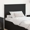 vidaXL Vzglavje z vzglavjem Črna Orehovina 90 cm Konstruiran les