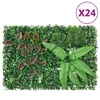 Ograda od umjetnih biljaka 24 kom zelena 40 x 60 cm