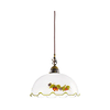 Kolarz 731.30.114 - Luster na sajli NONNA 1xE27/75W/230V prečnik 30 cm vino/jagode