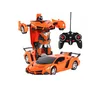 Avto robot transformers 2v1 na daljinsko vodenje rdeč