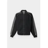 ADIDAS ORIGINALS Prehodna jakna SST TT svetlo siva/črn denim