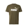 Puma Muška majica ESS 2 COLOR No. 1 Logo Tee, 684708-70, Maslinasta