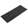 Vidaxl Preproge za stopnice samolepilne 15 kosov 60 x 25 cm črne pravokotne