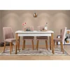 Hanah Home Trpezarijski set Costa, 5 delova, Krem