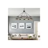 Opviq luster Foola 3127-9A, LED 78 W, sivi