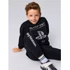 Sinsay - Komplet trenerke: duks i pantalone PlayStation - crno