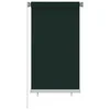 Vanjska rolo zavjesa 85 (Š) x 140 (V) cm tamnozelena HDPE