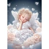 Norimpex - Puzzle Diamantova slika: Angel 30x40cm - 1 - 39 kosov