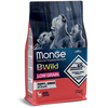 MONGE Suva hrana za štence i mlade pse svih rasa, jelenje meso bez žitarica Bwild Grain 2.5kg