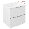 CIRASA Vanity Unit 48x54x39cm, sijajna bela - Bela - 48x54x39 cm - Sapho - CIRASA - 24 - MDF/laminat - 480 - 540 - 390 - 14