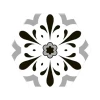 Versalles Deco Black 20x24