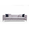 Atelier del Sofa trosed Como, svetlo siv
