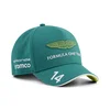 PUMA x ASTON MARTIN ARAMCO F1Â® TEAM REPLICA Alonso Baseball Cap Youth, Motorsport, Green Lux, YOUTH