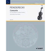 PENDERECKI : note CONCERTO PER viola