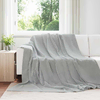 Pokrivači za bacanje 6 pcs Siva 220 x 240 cm Runo