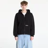 Mikina Carhartt WIP Hooded WIP Label Sweat Jacket UNISEX Black XL