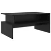Kava Stol Crni hrast 90 x 55 x 42,5 cm Konstruirano drvo