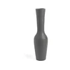 EVVIVA Vaza Zig 16,5xh58cm/siva/keramika